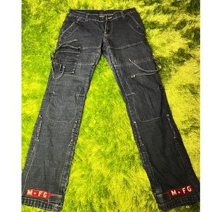 Low rise jeans